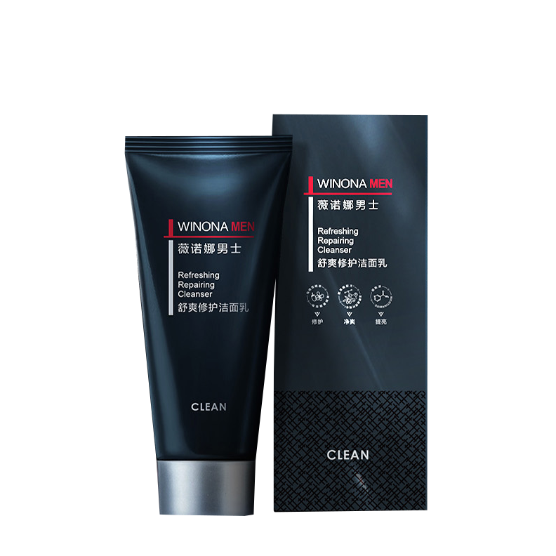 薇诺娜 男士舒爽修护洗面奶