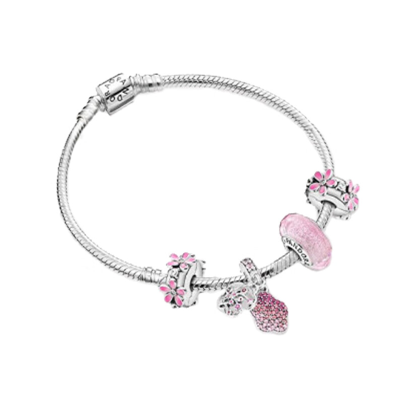 潘多拉 粉色浪漫 手链