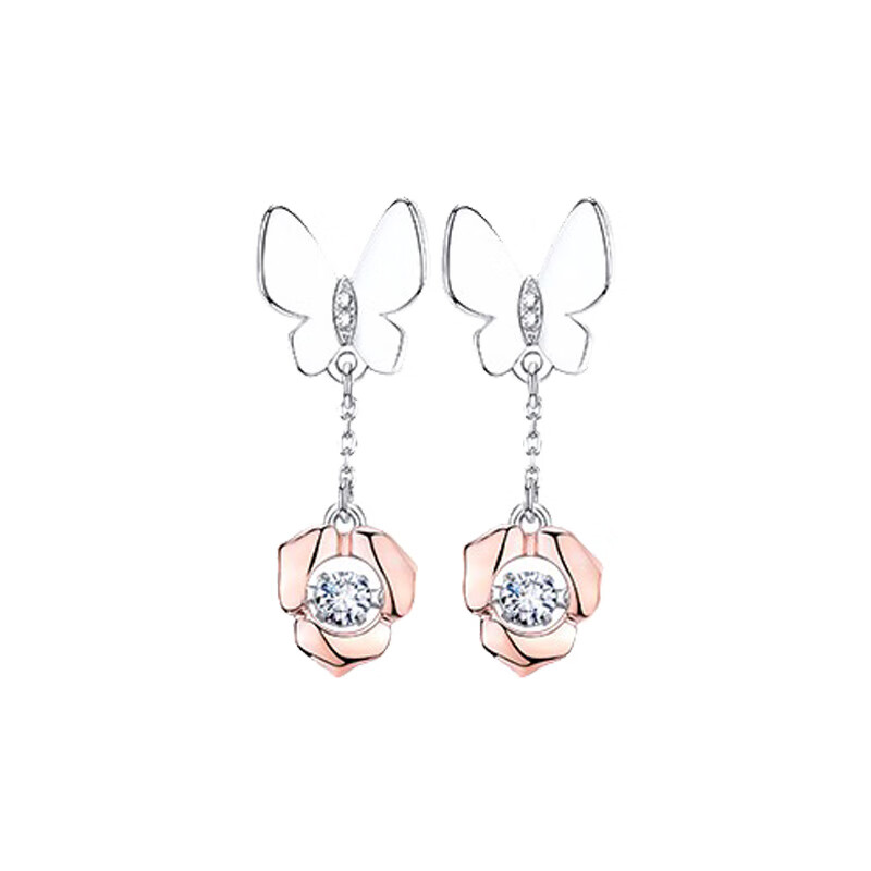 MyMiss 甜美蝶恋花耳饰