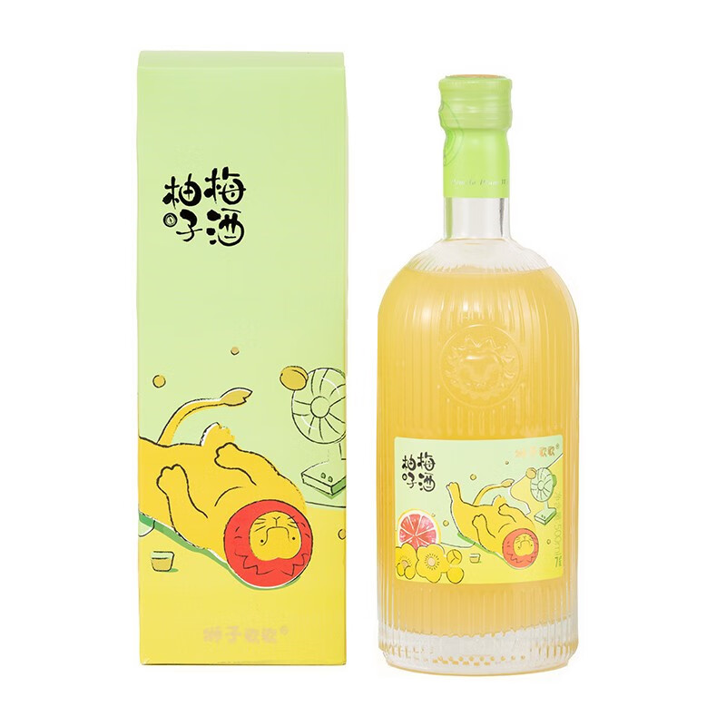 狮子歌歌 柚子味微醺果酒