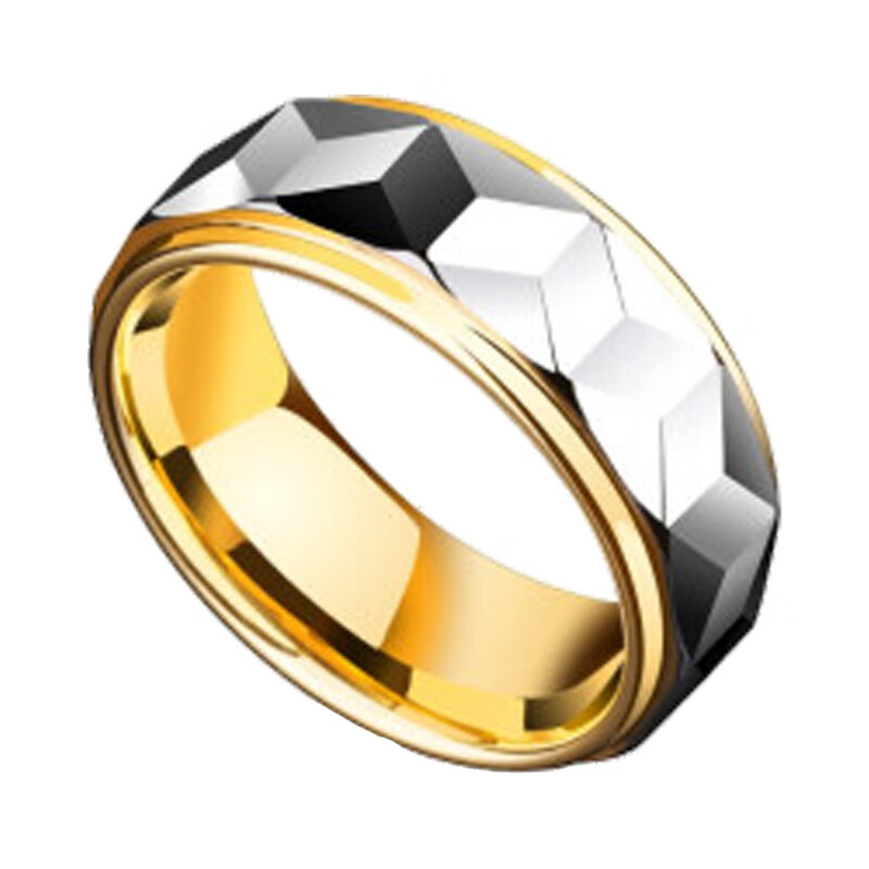 飒雅钨金个性戒指