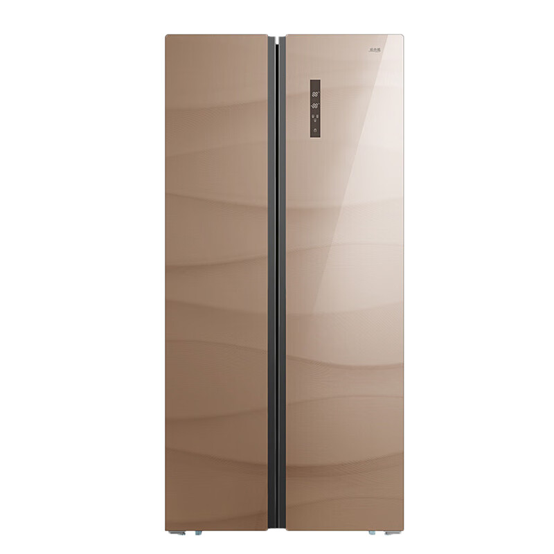 美菱 彩晶玻璃面板冰箱