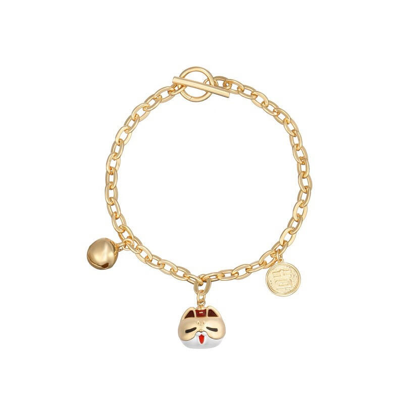 AJIDOU 铃铛 手链