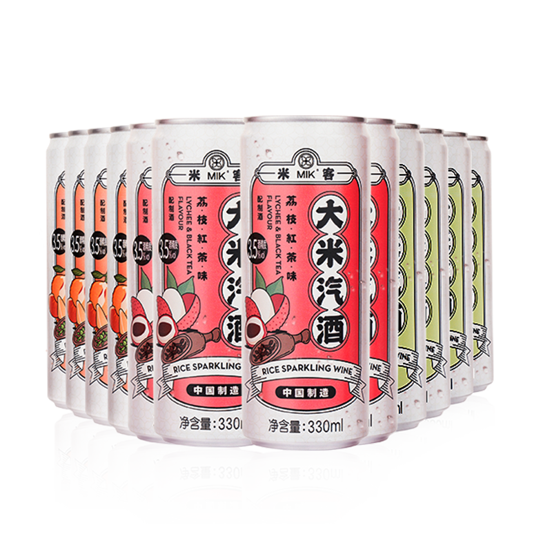 米客 汽酒风味黄酒