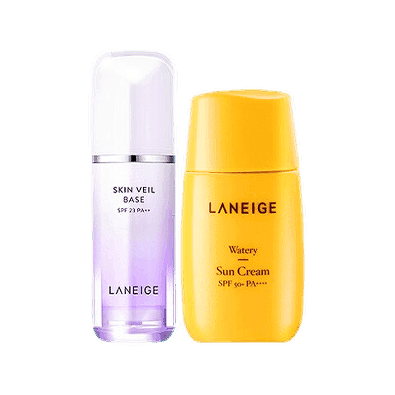 兰芝 防晒隔离组合护肤套装