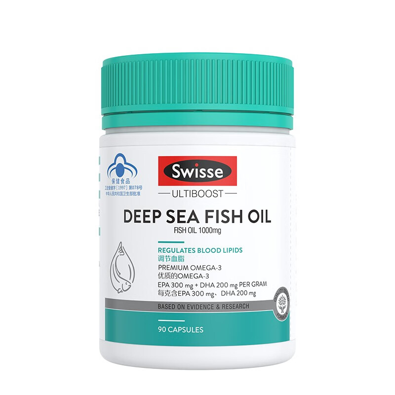 斯维诗 纯净 鱼油软胶囊