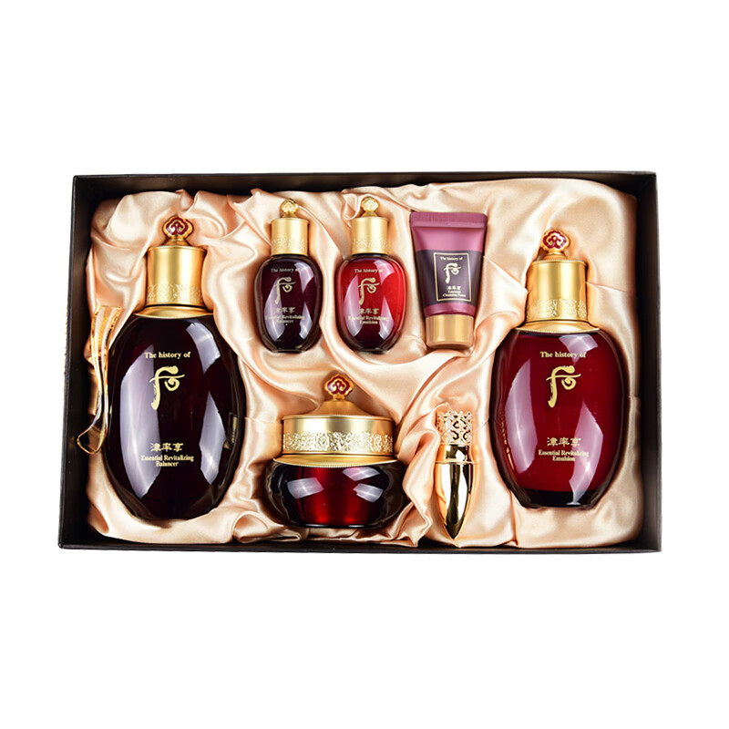 后 津率享红华凝香平颜护肤套装