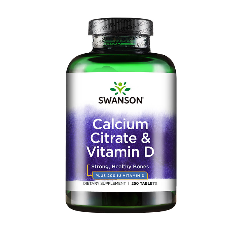 斯旺森 美国进口维生素D钙片