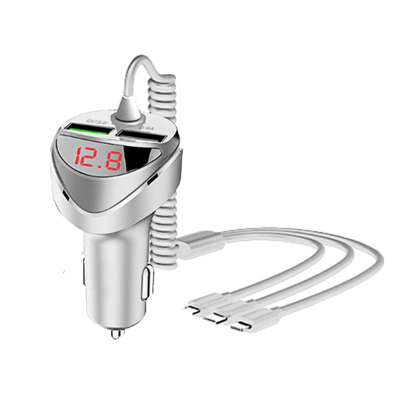 VENIDER数显车载充电器