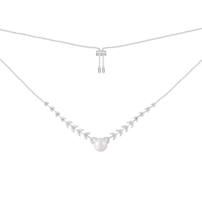 APM 花瓣枝叶 项链