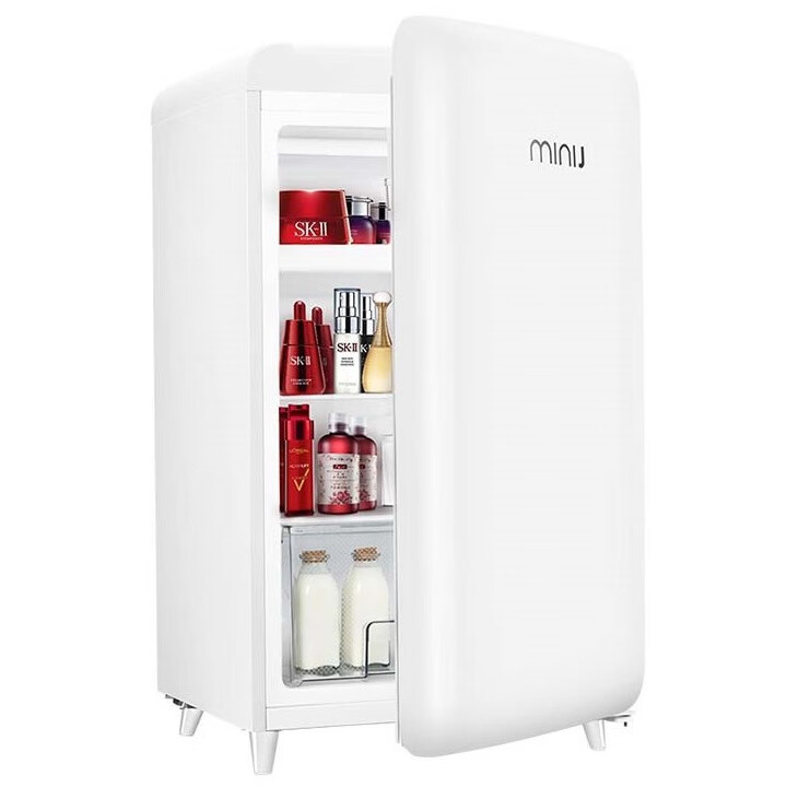 小吉 迷你复古冰箱