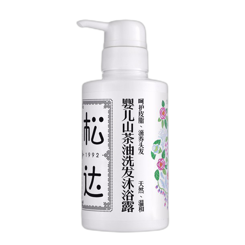 松达 山茶油亲肤沐浴露