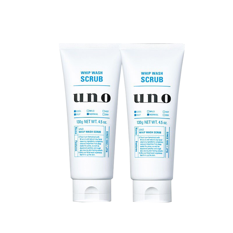 吾诺 男士净透磨砂洗面奶