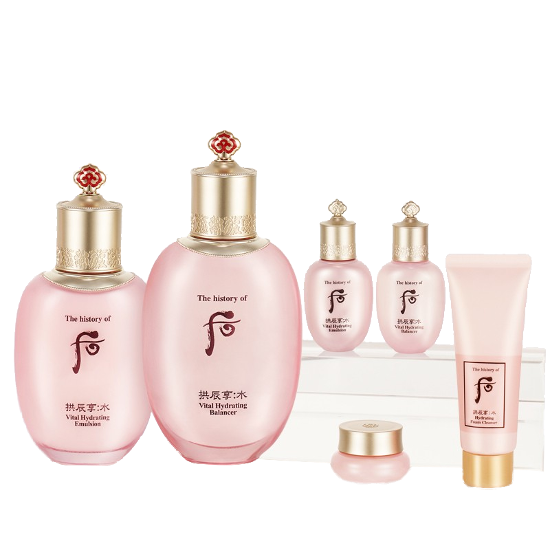 后whoo水油平衡护肤品套装