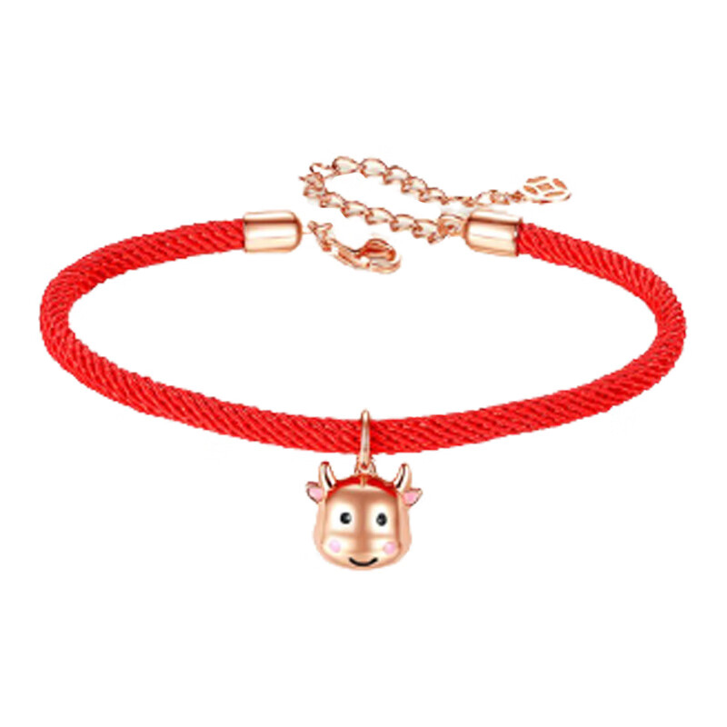 银千惠叮当牛银手链