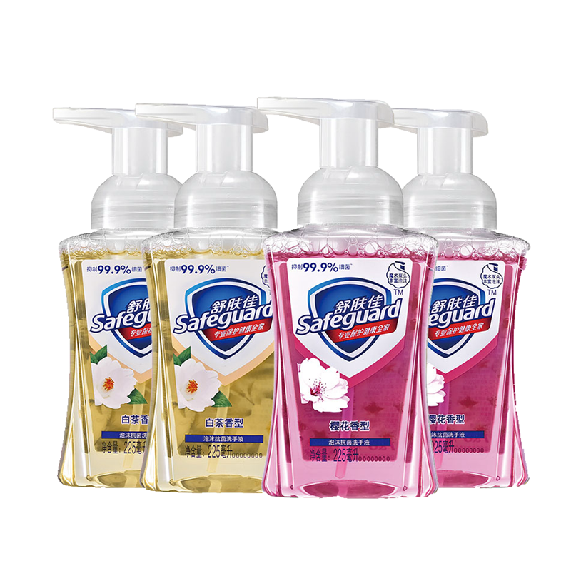 舒肤佳 樱花白茶泡泡洗手液