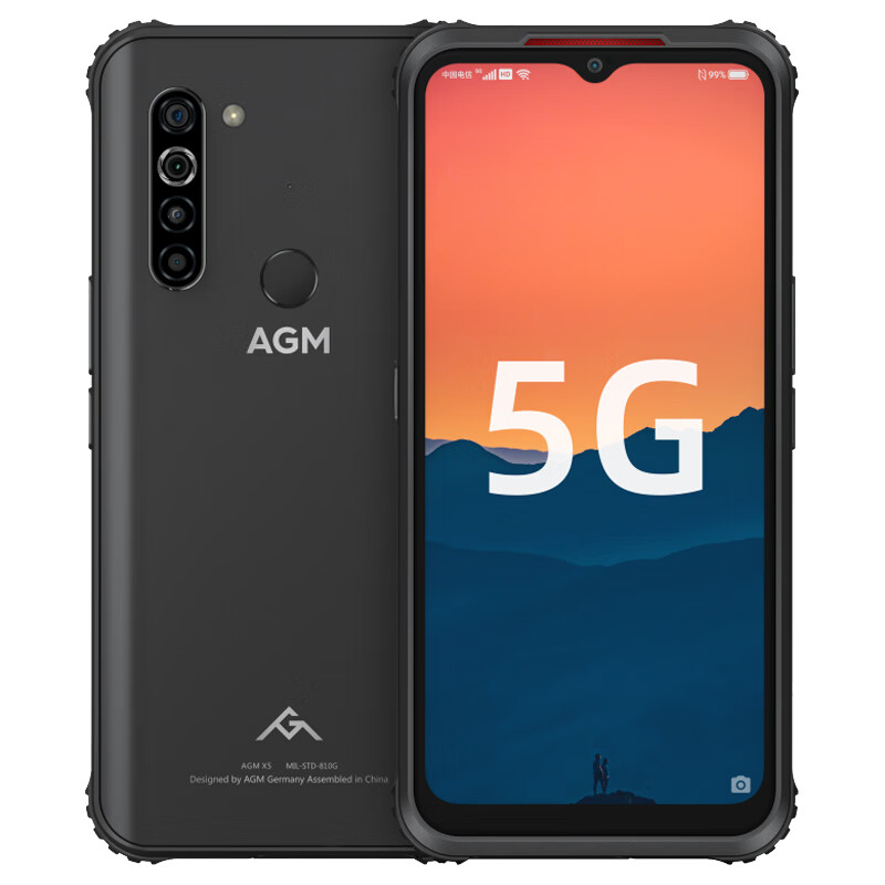 AGM 水滴全面屏防水防摔手机
