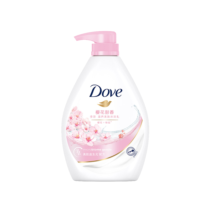多芬 樱花甜香沐浴露