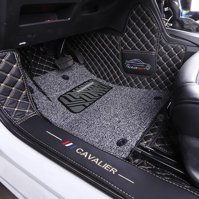 梦选 双层汽车脚垫