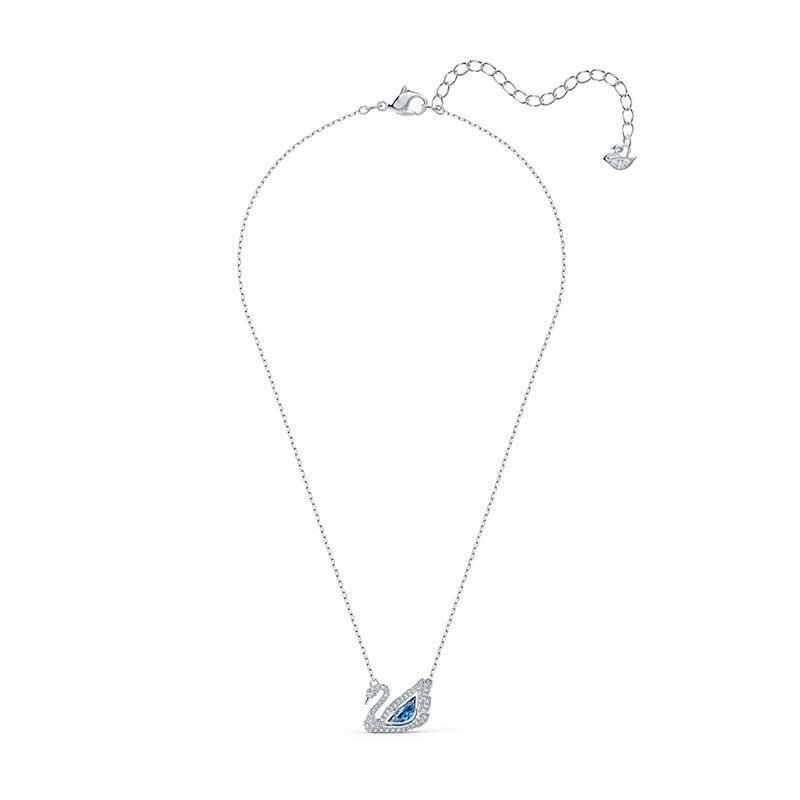 施华洛世奇 蓝色天鹅项链