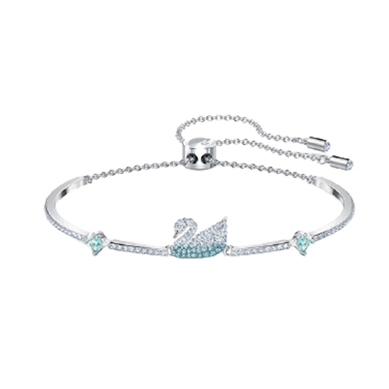 施华洛世奇 蓝色天鹅手链