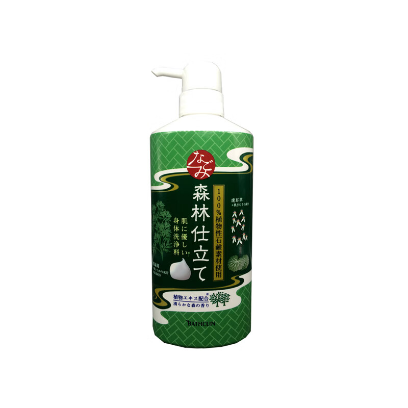 巴斯克林草本舒缓沐浴露