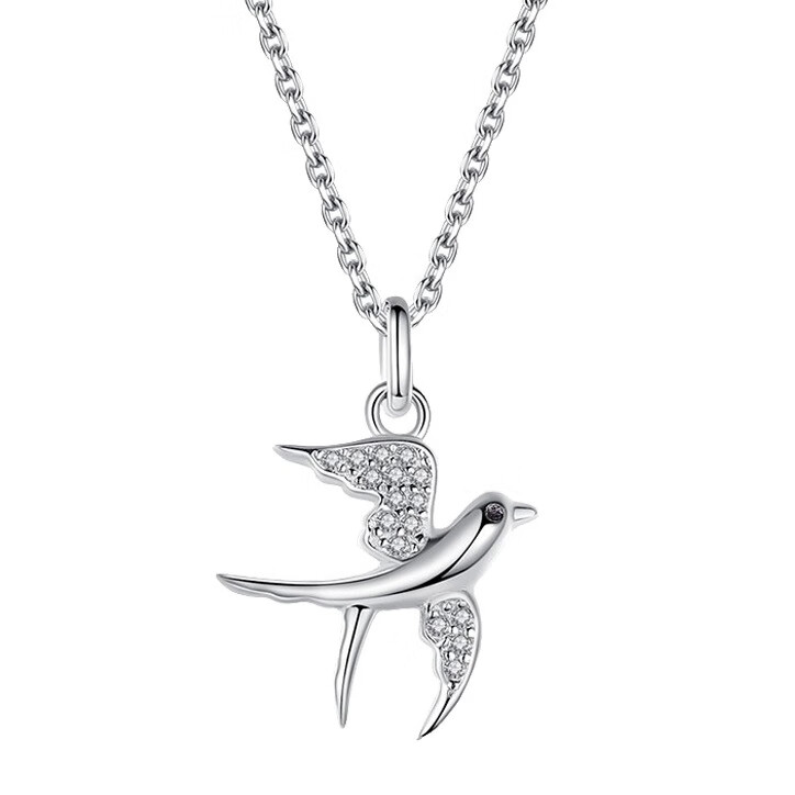 法蔻 吉祥燕子项链