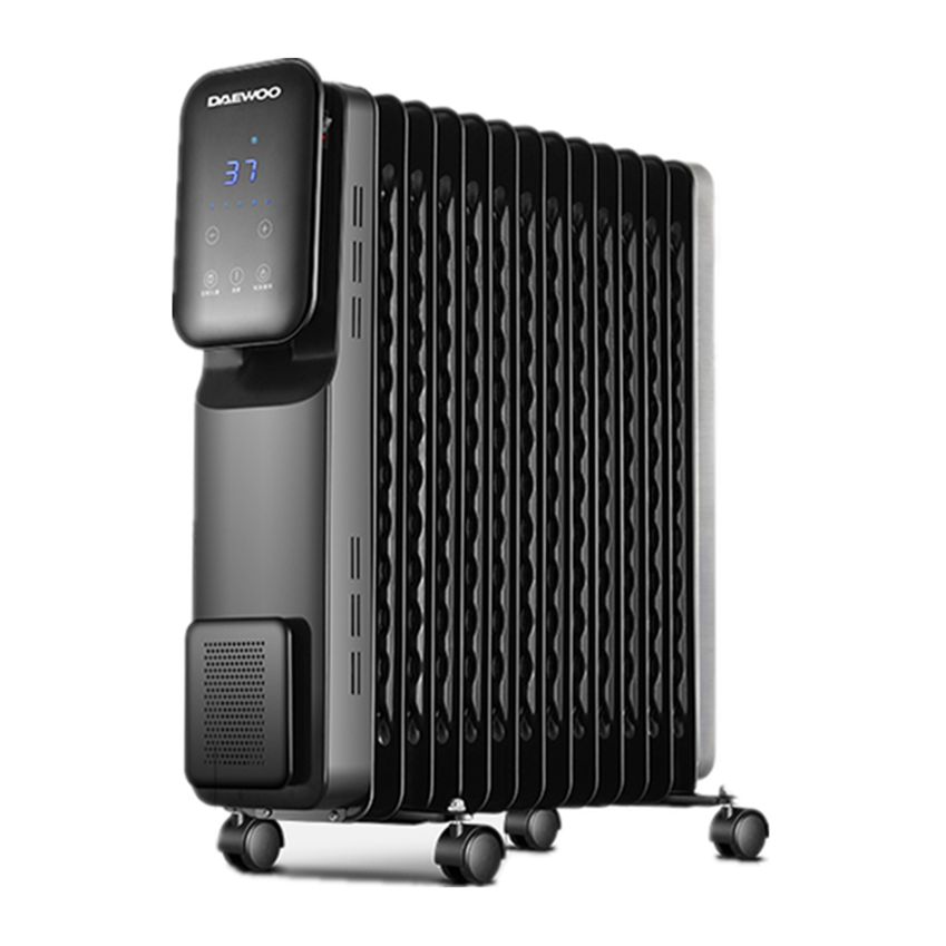 大宇 加宽散热片设计 取暖器