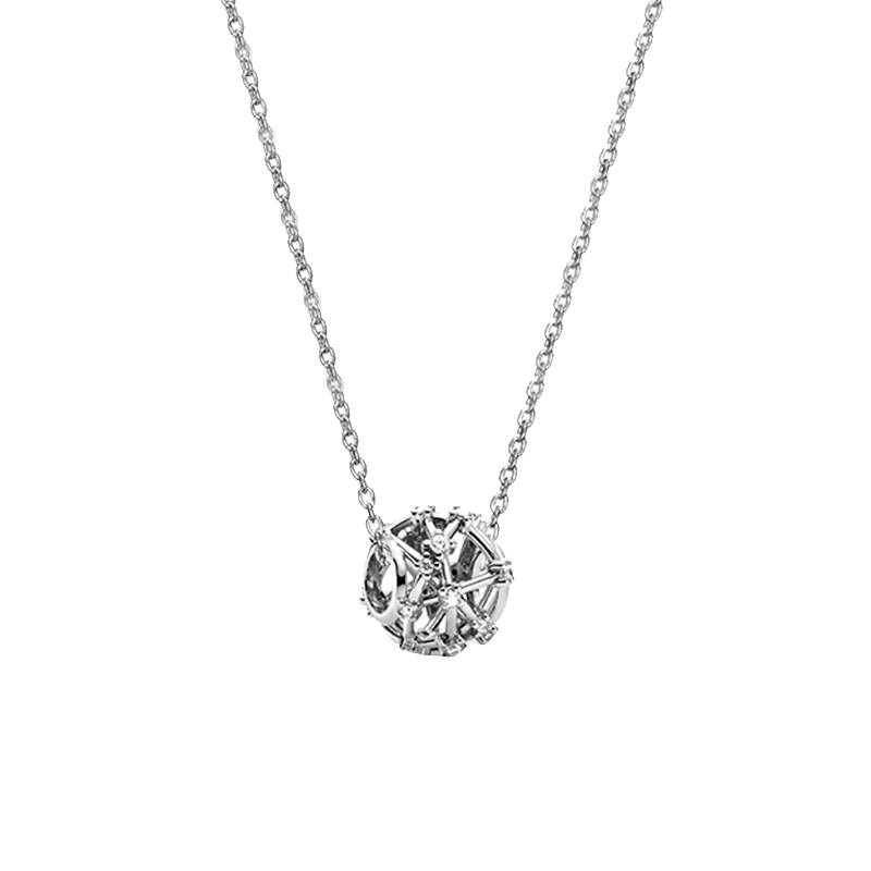 潘多拉 镂空星座 项链