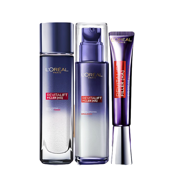 欧莱雅 玻尿酸水乳护肤套装