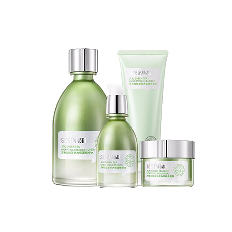 私信 济州岛绿茶护肤套装