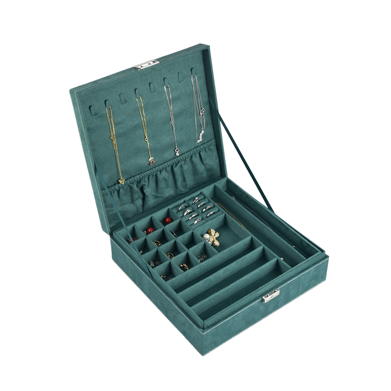 卡珀芬 绒布空间首饰收纳盒