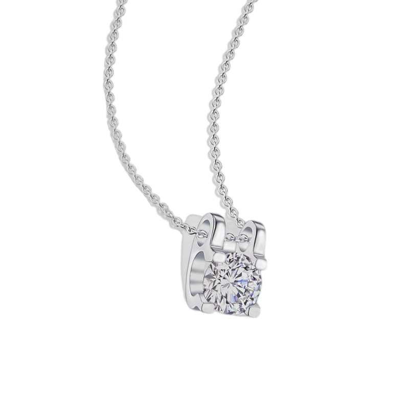 veecans 纯银气质项链