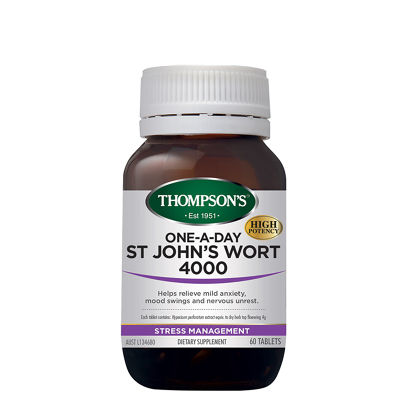 汤普森 草本 圣约翰草精华片
