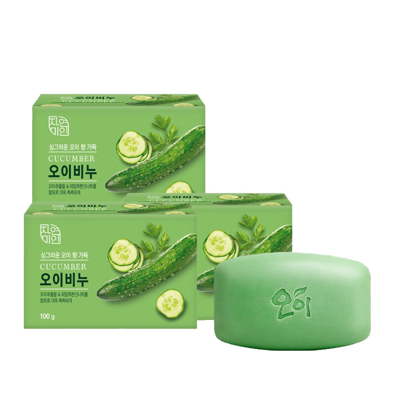 無瑾花 黄瓜清新 套装香皂