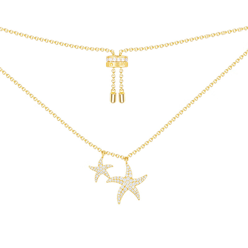 APM 金黄色海星 项链