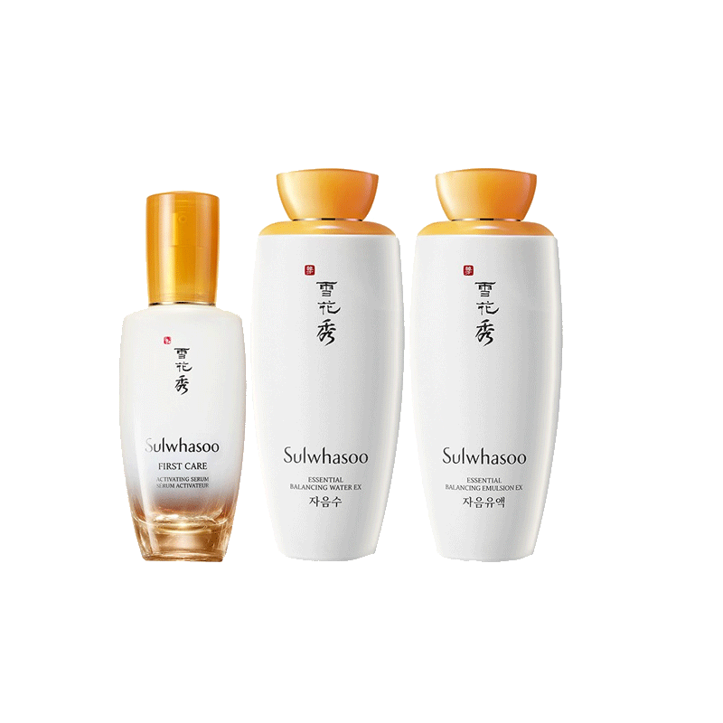 雪花秀 均衡水油 护肤套装