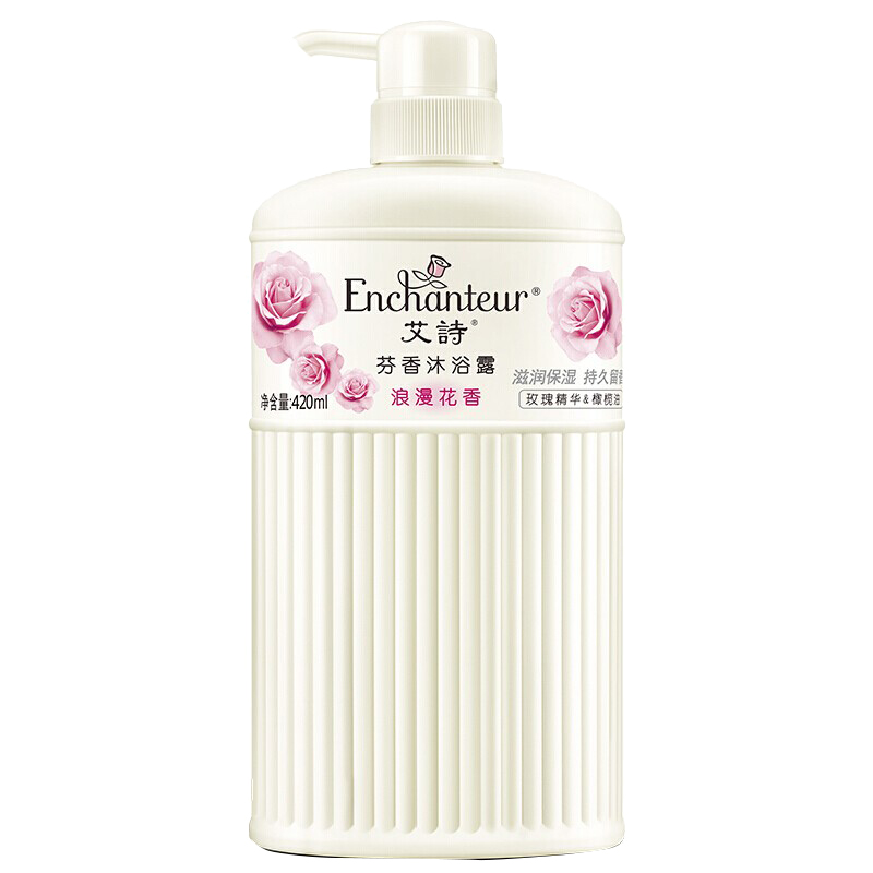 艾诗 浪漫花香保湿沐浴露