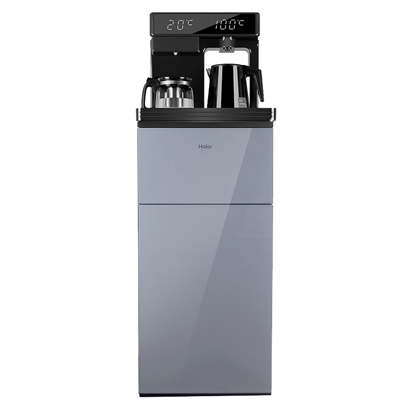 海尔彩晶玻璃门板饮水机
