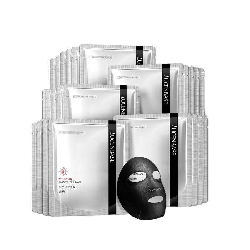 透真 美白净透亮采黑面膜