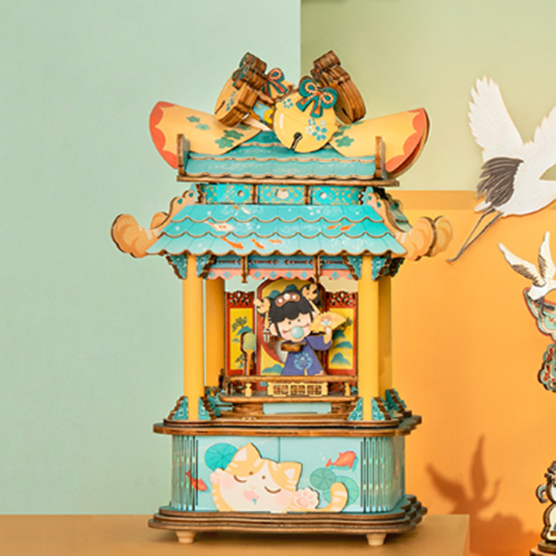 若来梅花三弄古风音乐盒