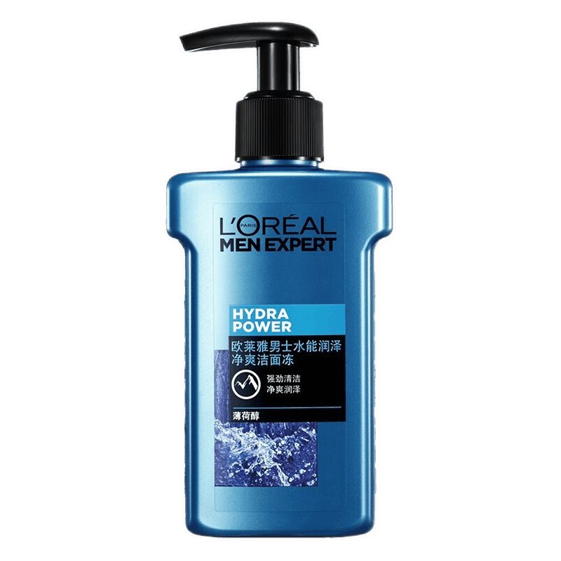 欧莱雅 男士水能润泽净爽洗面奶