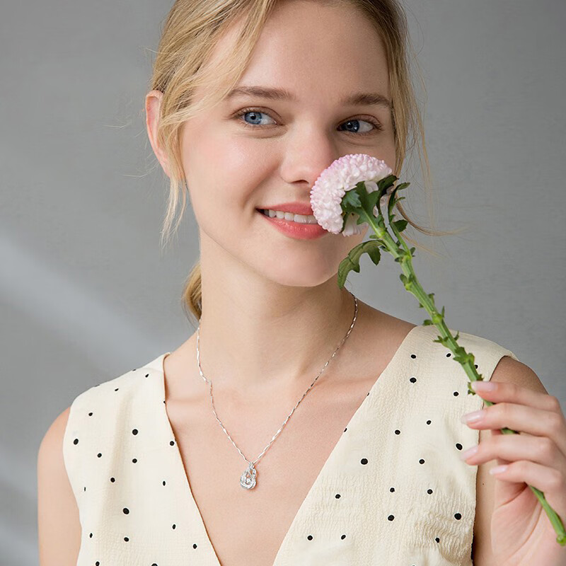 Mymiss 甜美天鹅吊坠项链