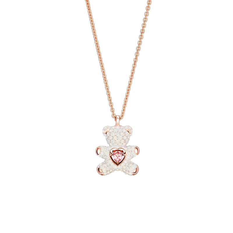 施华洛世奇 泰迪熊 项链