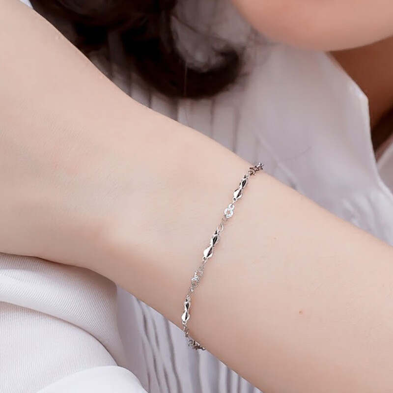 Qlady 星月纯银手链