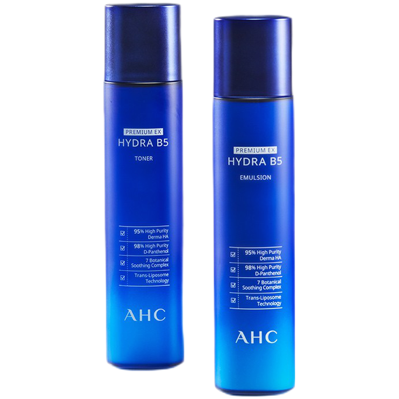 AHC 水润光滑护肤套装