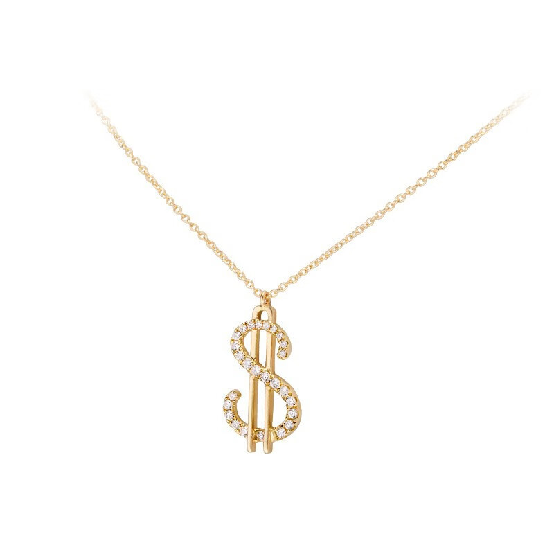 Eternelle 美金 项链