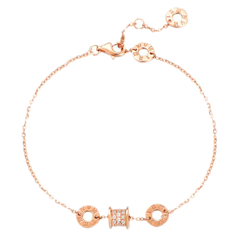 爱的约定 18K玫瑰金手链