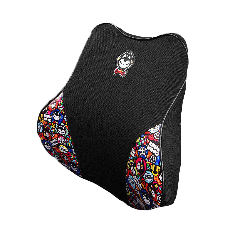 拽猫透气舒适头枕腰靠