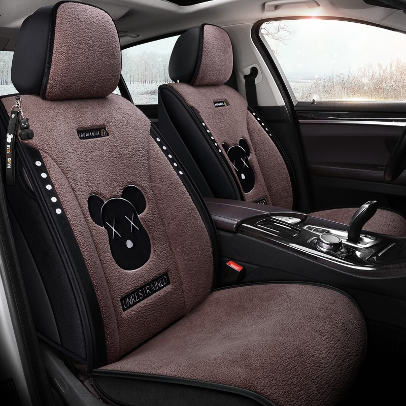 老垫家 羊羔绒汽车座套